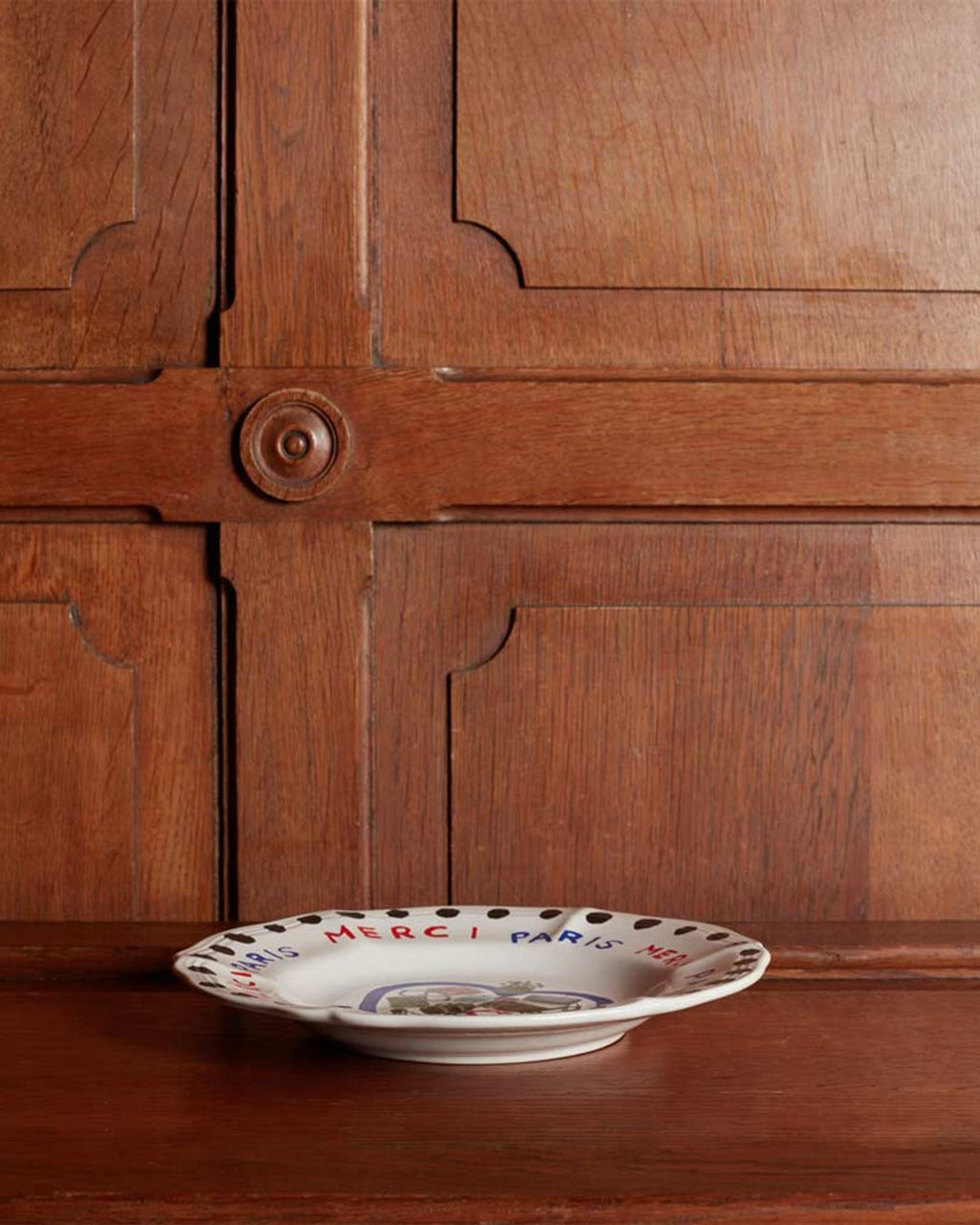 Merci - Earthernware plate