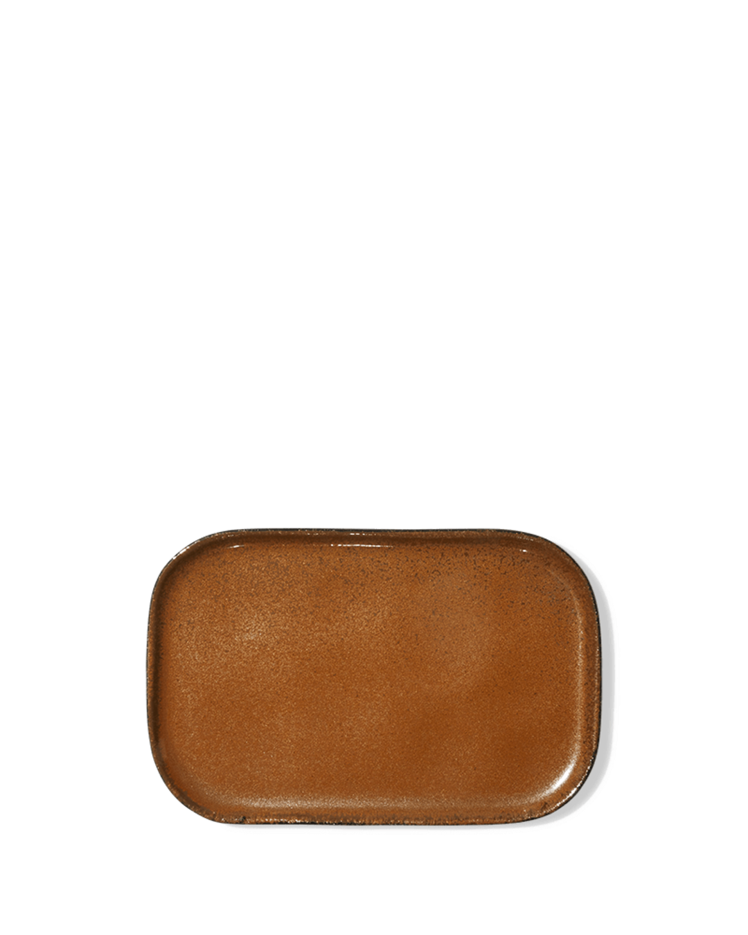 Merci x Serax - Stoneware flat plate n°2 - Ochre