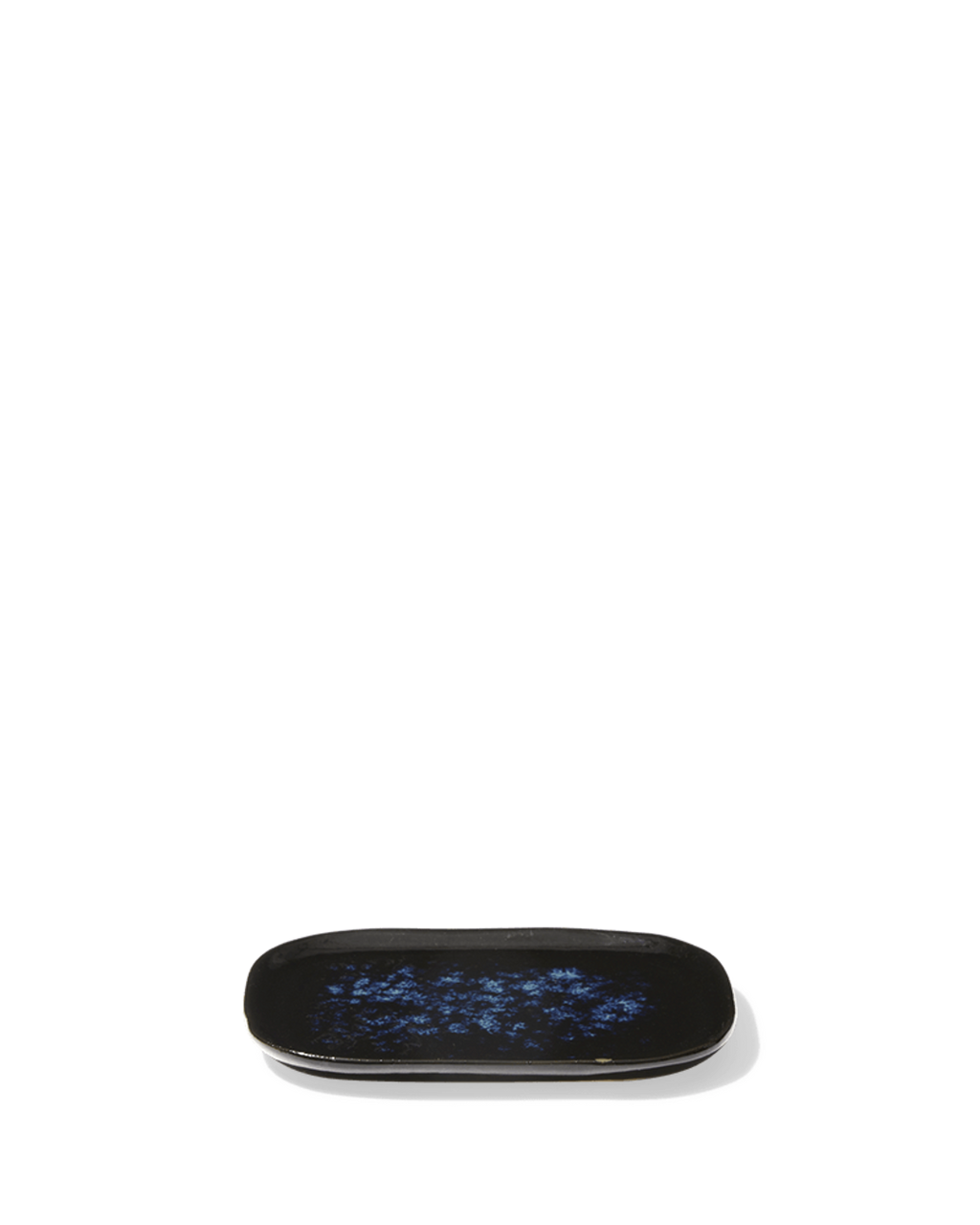 Merci x Serax - Stoneware flat plate n°3 - Ink Black