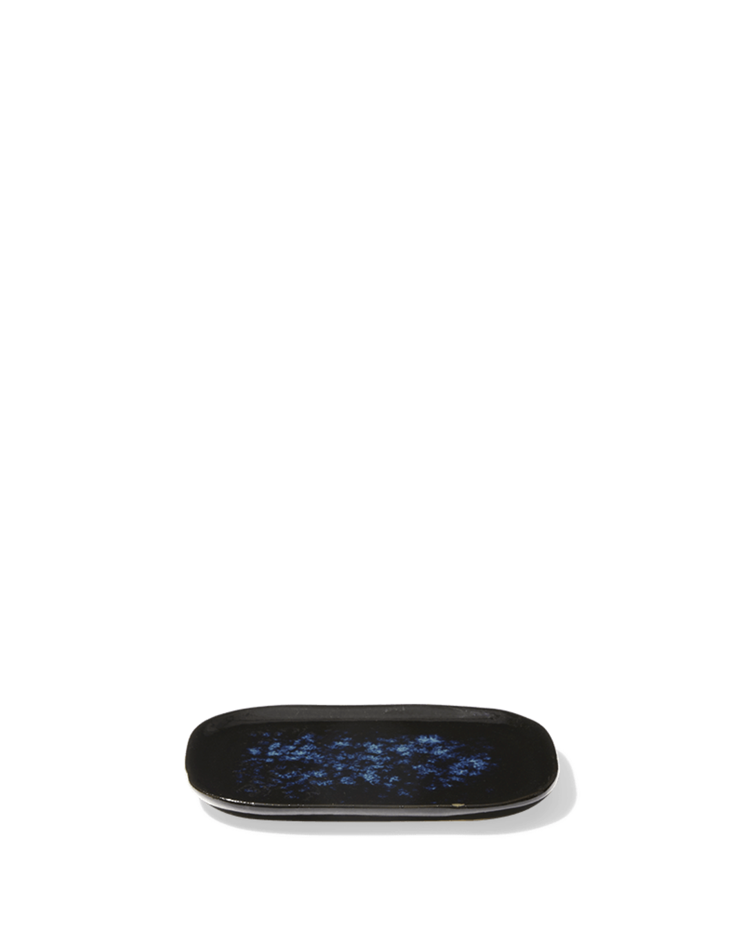 Merci x Serax - Stoneware flat plate n°3 - Ink Black