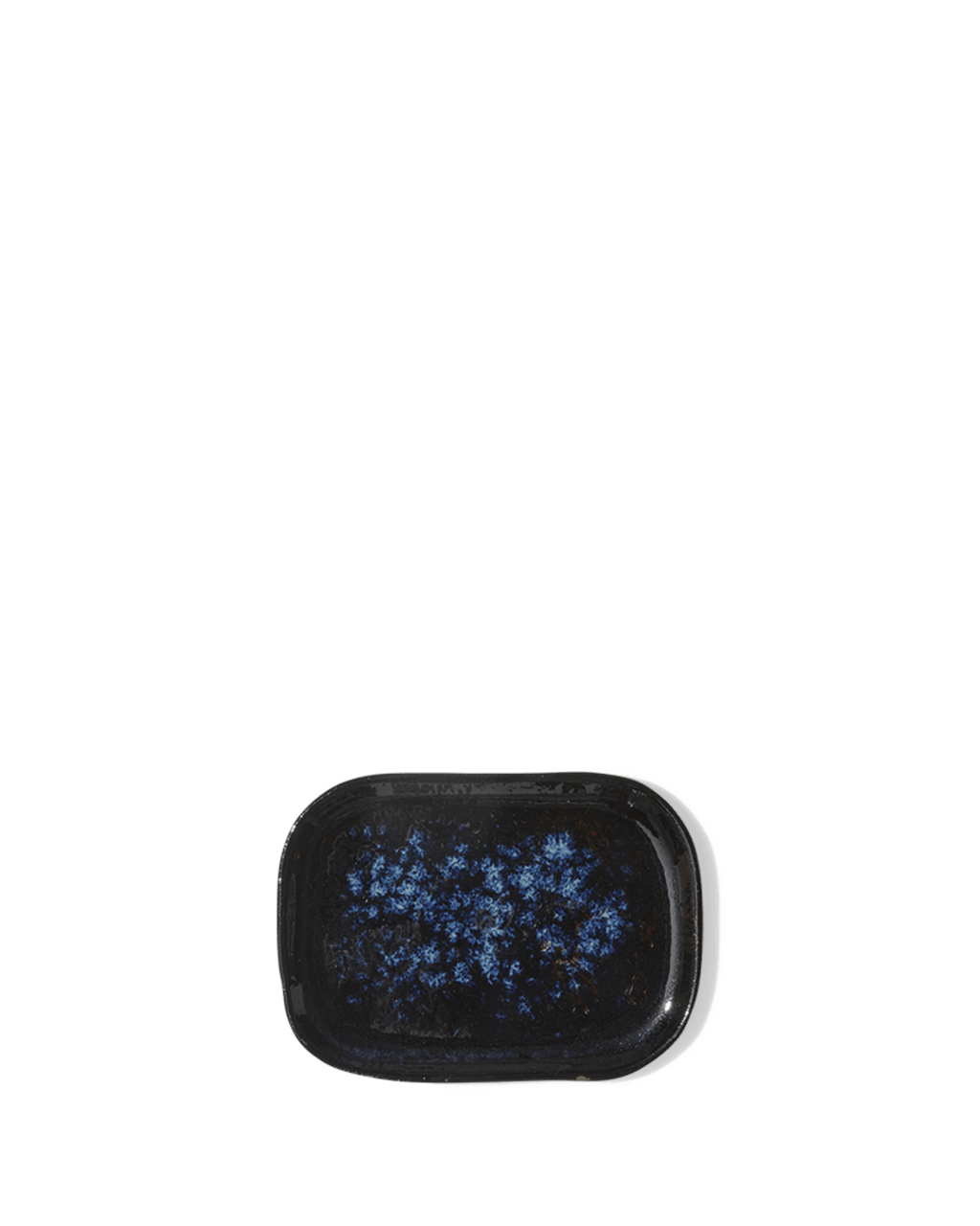 Merci x Serax - Stoneware flat plate n°3 - Ink Black