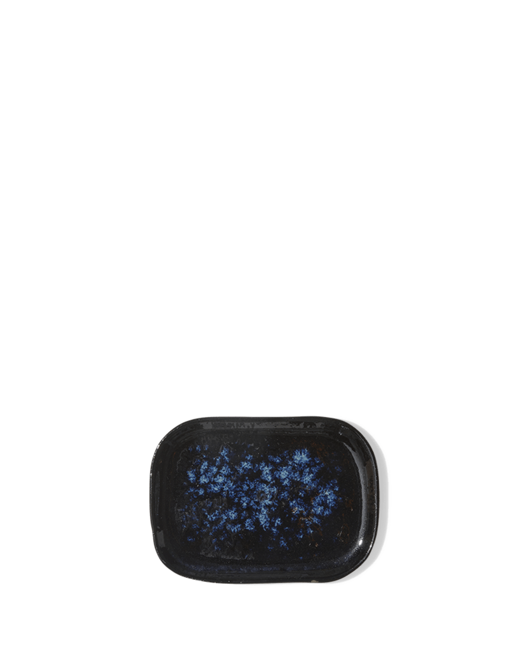 Merci x Serax - Stoneware flat plate n°3 - Ink Black