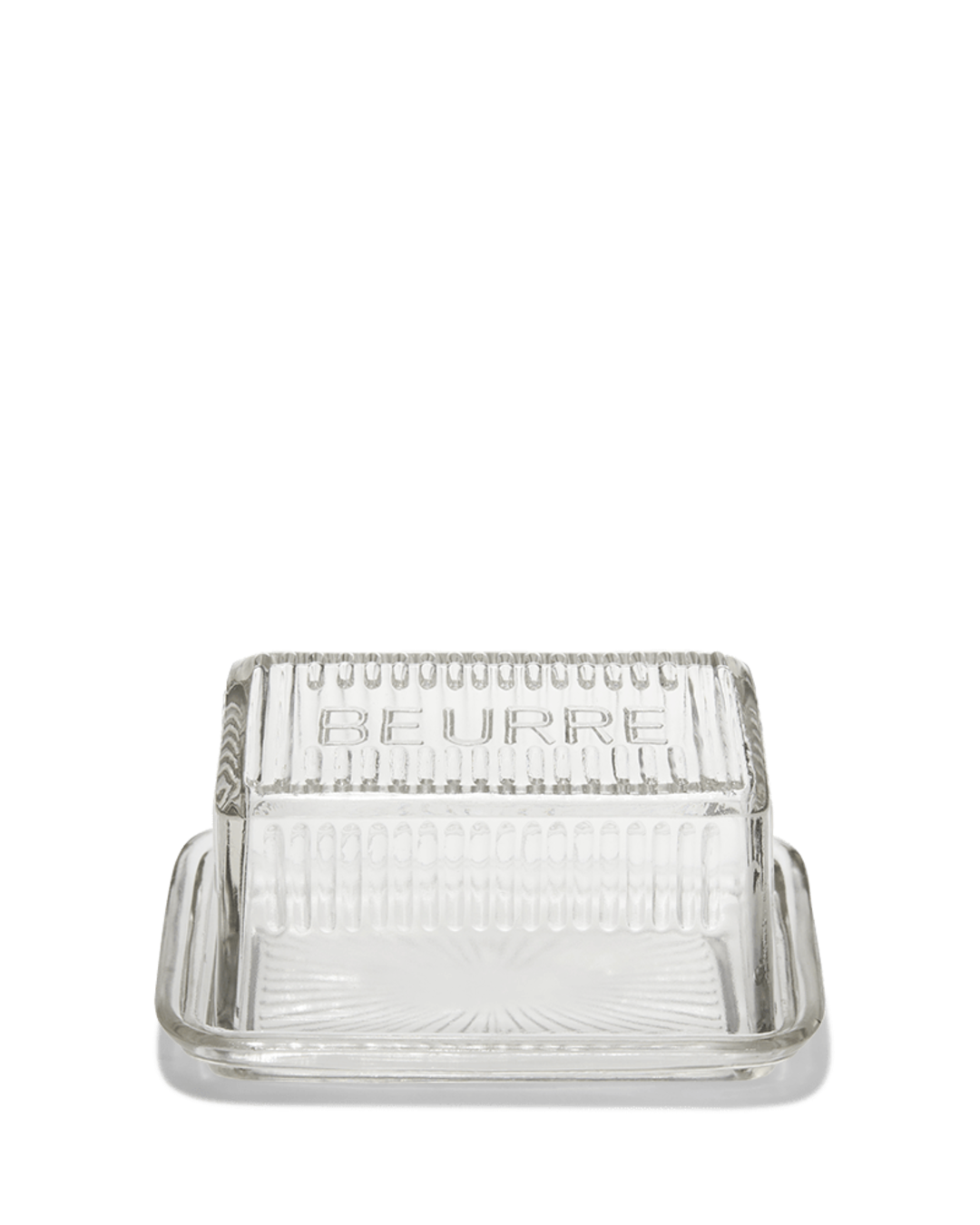 Bazar De Luxe - Glass butter dish