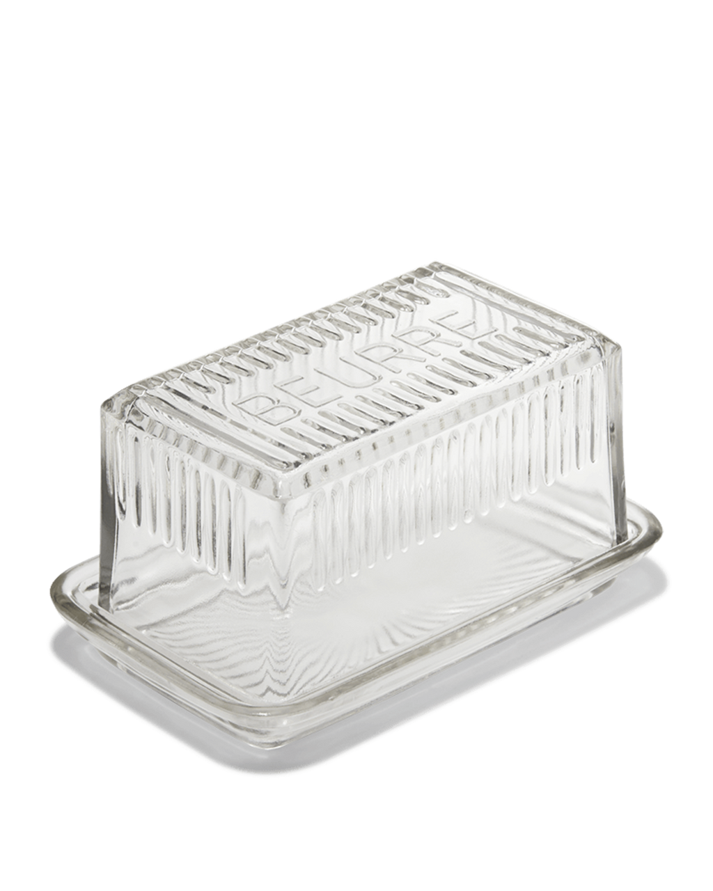 Bazar De Luxe - Glass butter dish