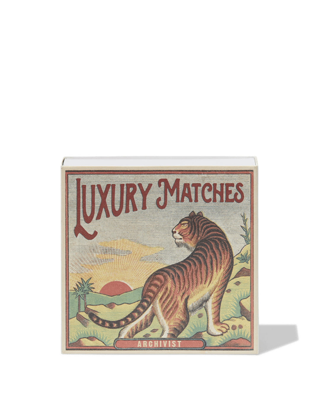 Archivist - Box of 150 large matches - Tiger
