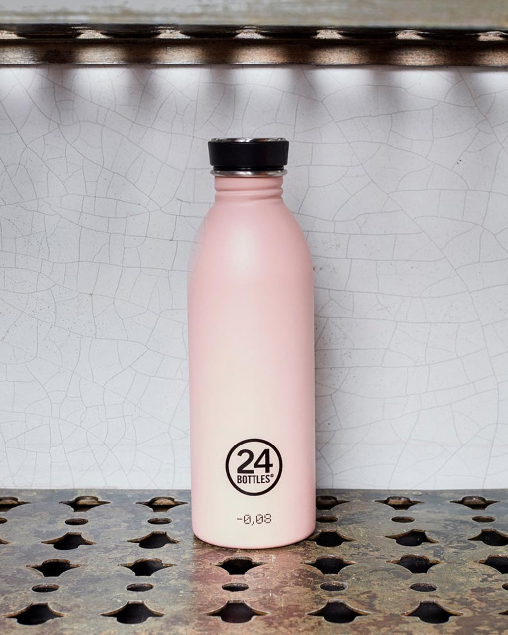 24 Bottles - Gourde En Inox 500 Ml Urban - Dusty Pink
