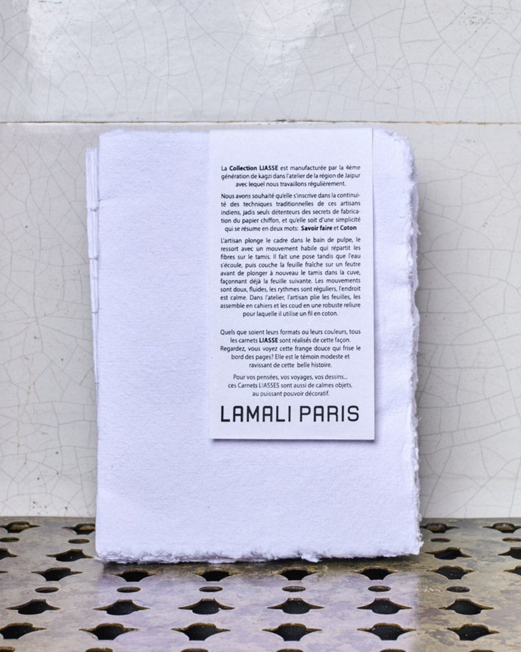 Lamali - Carnet Liasse - Blanc