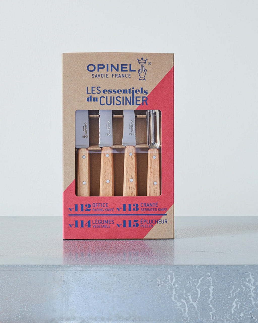 Opinel - Coffret De 4 Couteaux De Cuisine
