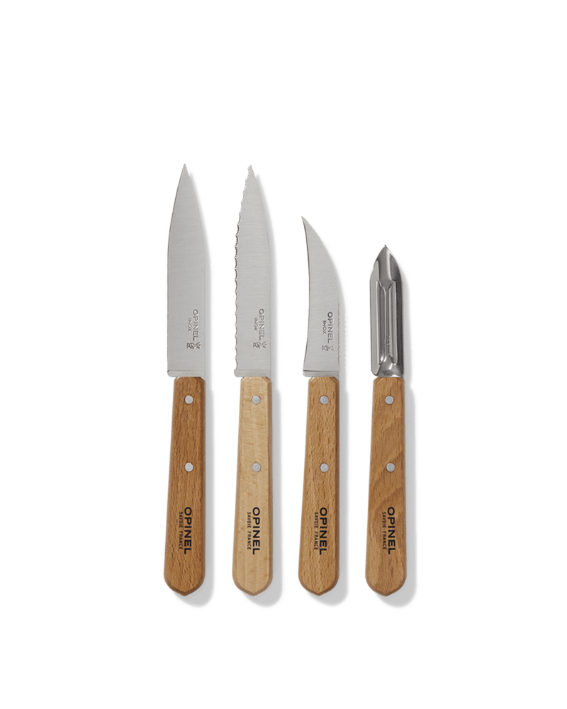 Opinel - Ustensile Coffret de 4 couteaux de cuisine – Merci Paris
