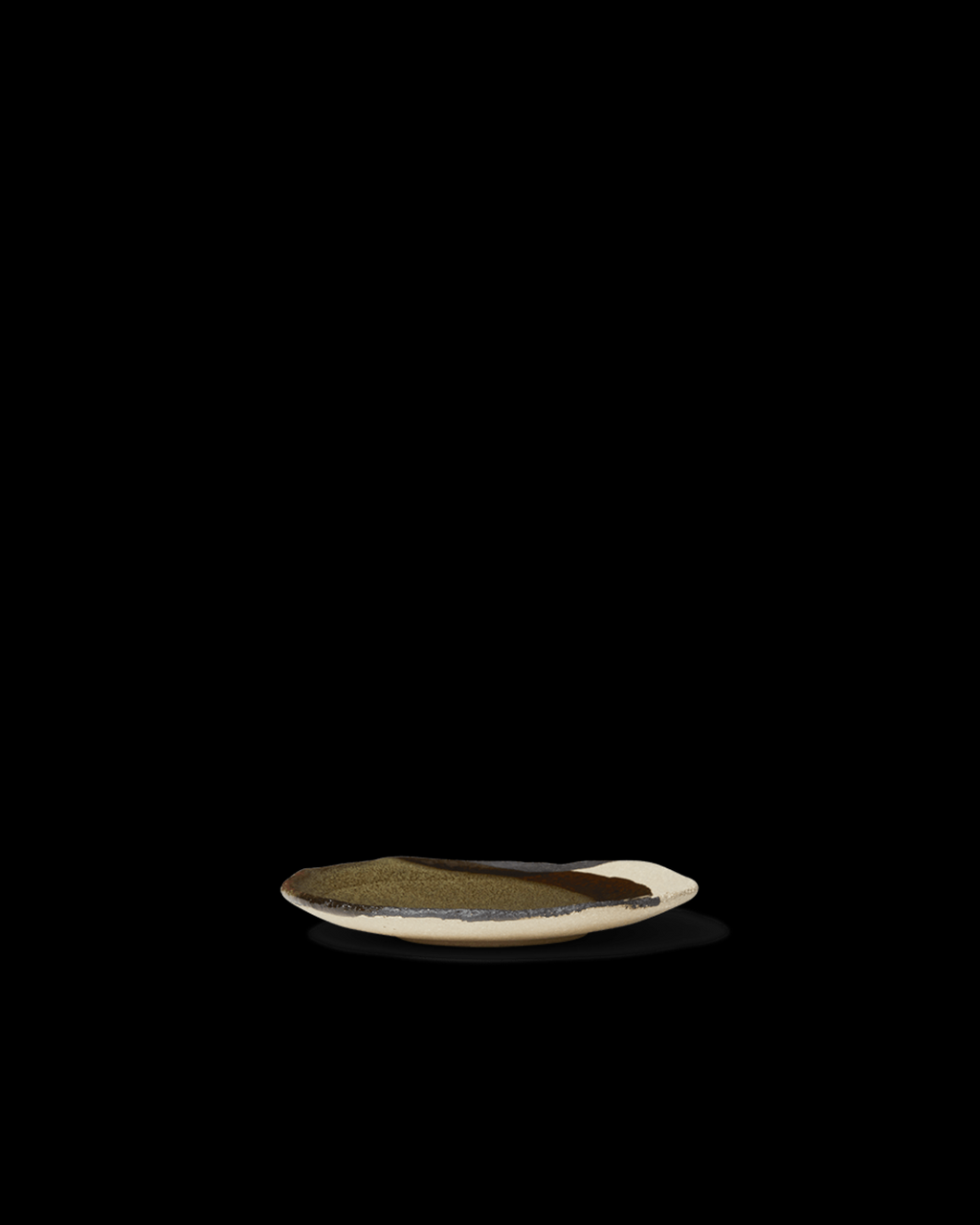 Jars Ceramistes - Wabi stoneware plate - Seidou Khaki