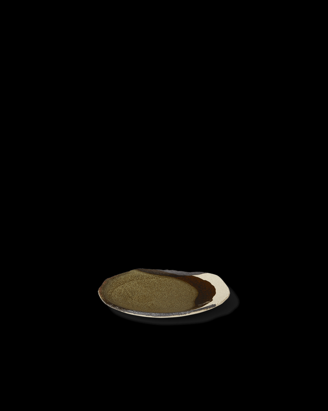 Jars Ceramistes - Wabi stoneware plate - Seidou Khaki