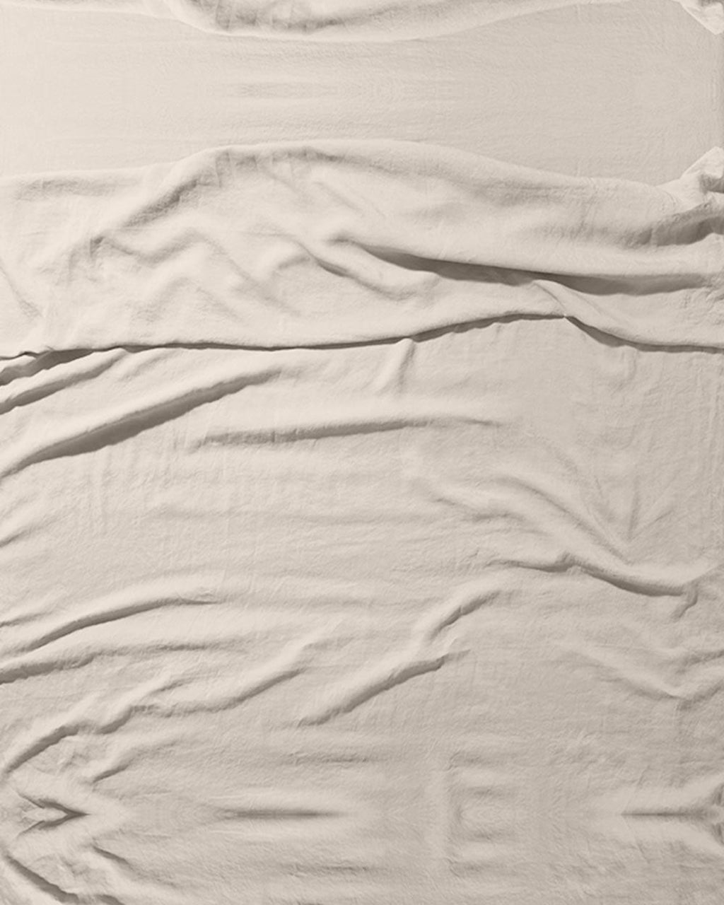 Merci - Washed linen flat sheet - Stone