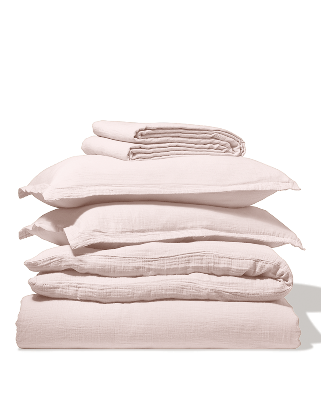 Merci - Drap-Housse En Gaze De Coton - Rose De Bagatelle