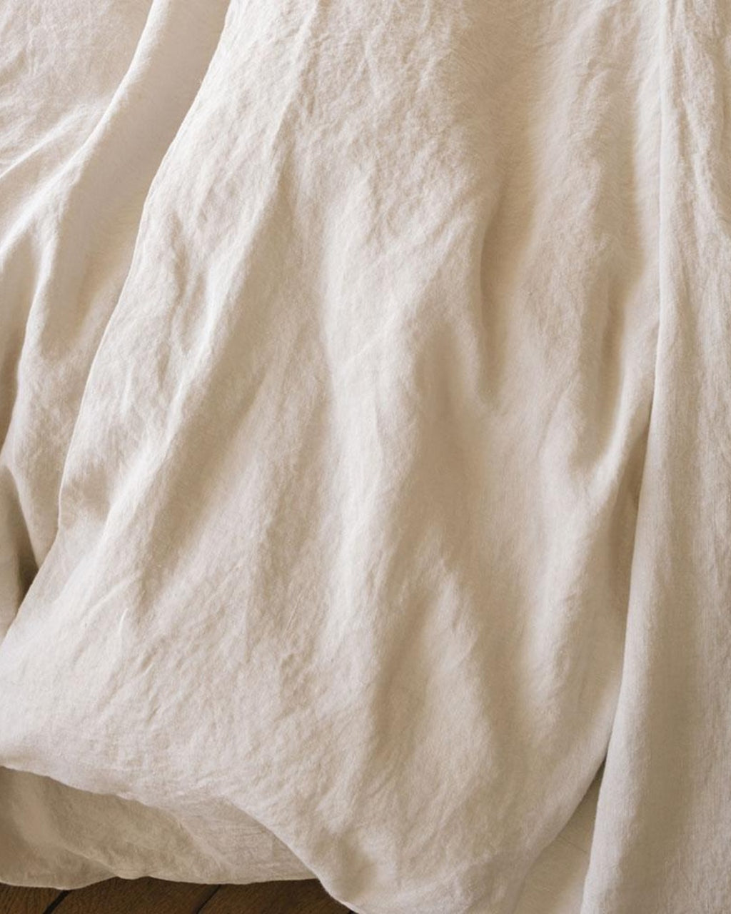 Merci - Washed linen duvet cover - Stone