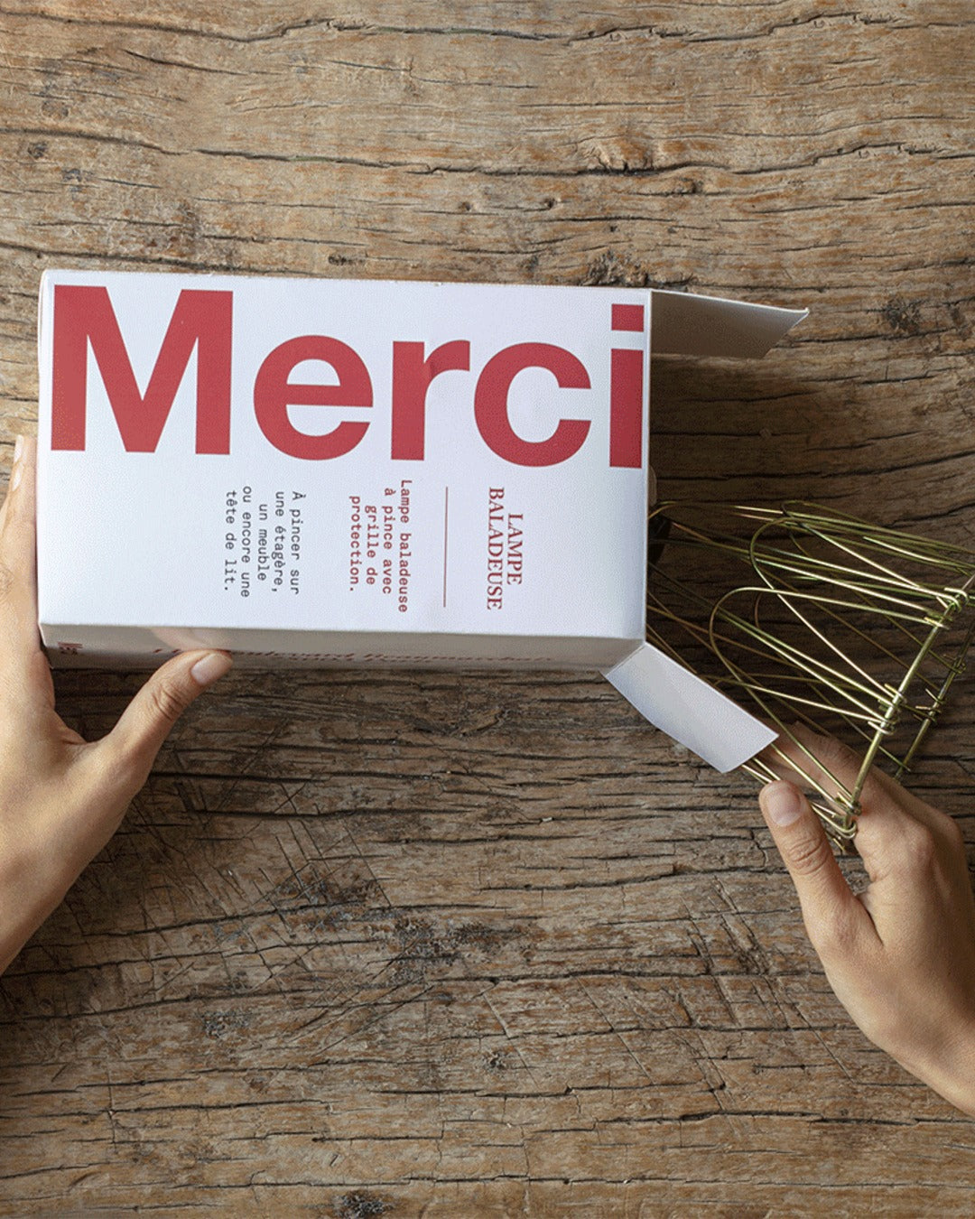 Merci - Clip-on lamp