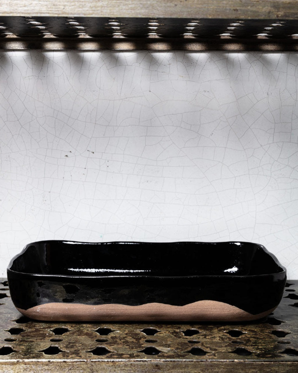 Merci x Serax - Stoneware oven dish n°10 - Ink Black