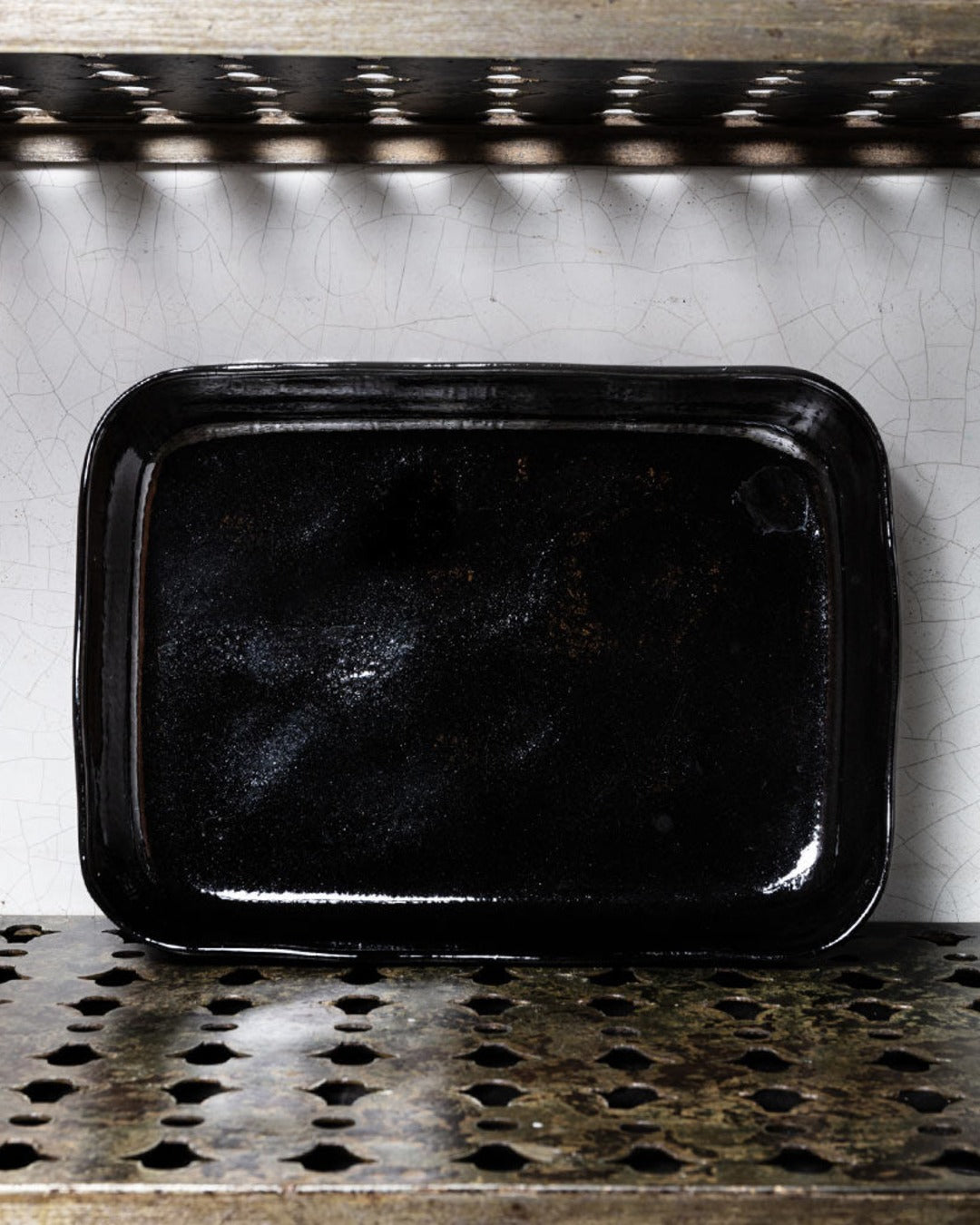 Merci x Serax - Stoneware oven dish n°10 - Ink Black