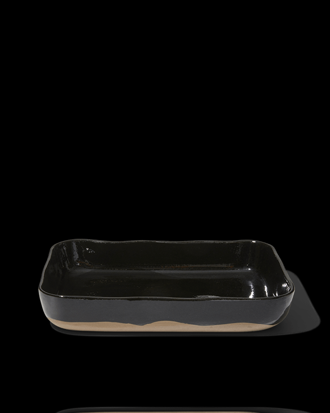 Merci x Serax - Stoneware oven dish n°10 - Ink Black