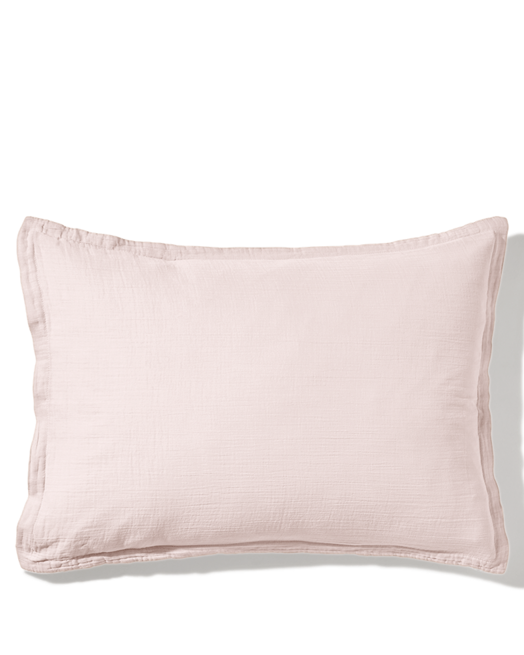 Merci - Taie D'Oreiller En Gaze De Coton - Rose De Bagatelle