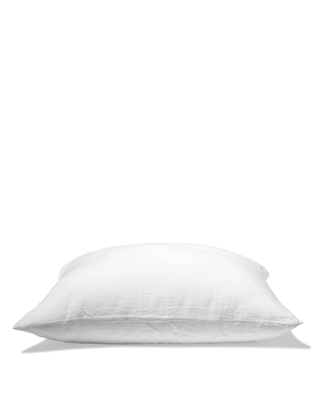 Merci - Washed linen pillowcase - Optical White