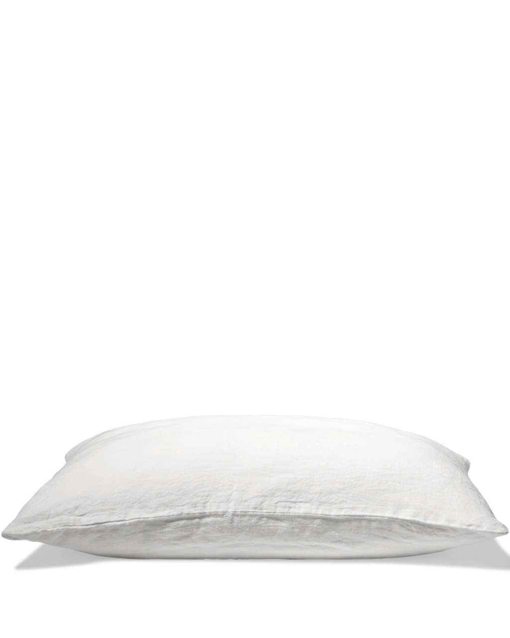 Merci - Washed linen pillowcase - Optical White