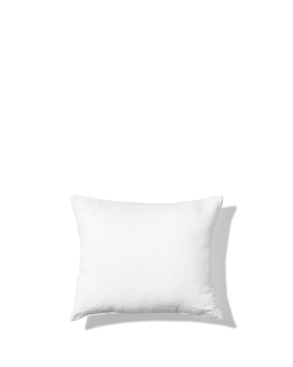 Merci - Washed linen pillowcase - Optical White