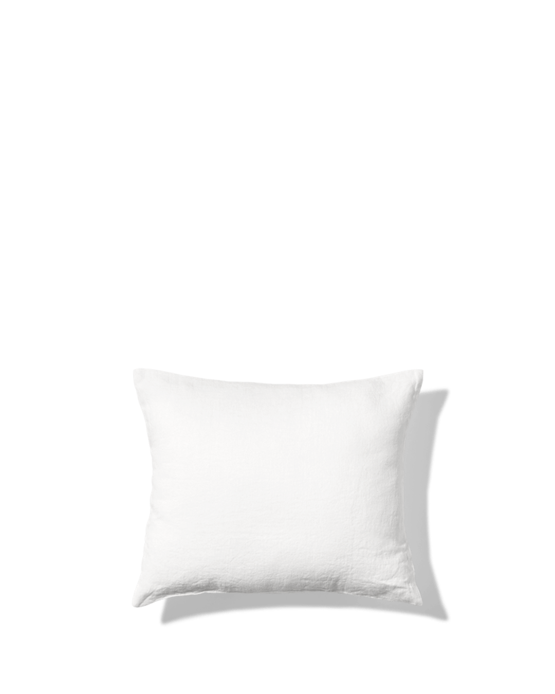Merci - Washed linen pillowcase - Optical White