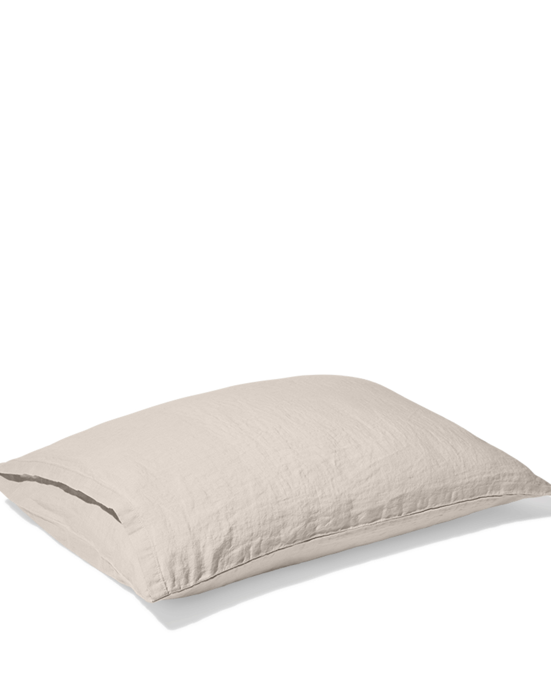 Merci - Washed linen pillowcase - Stone