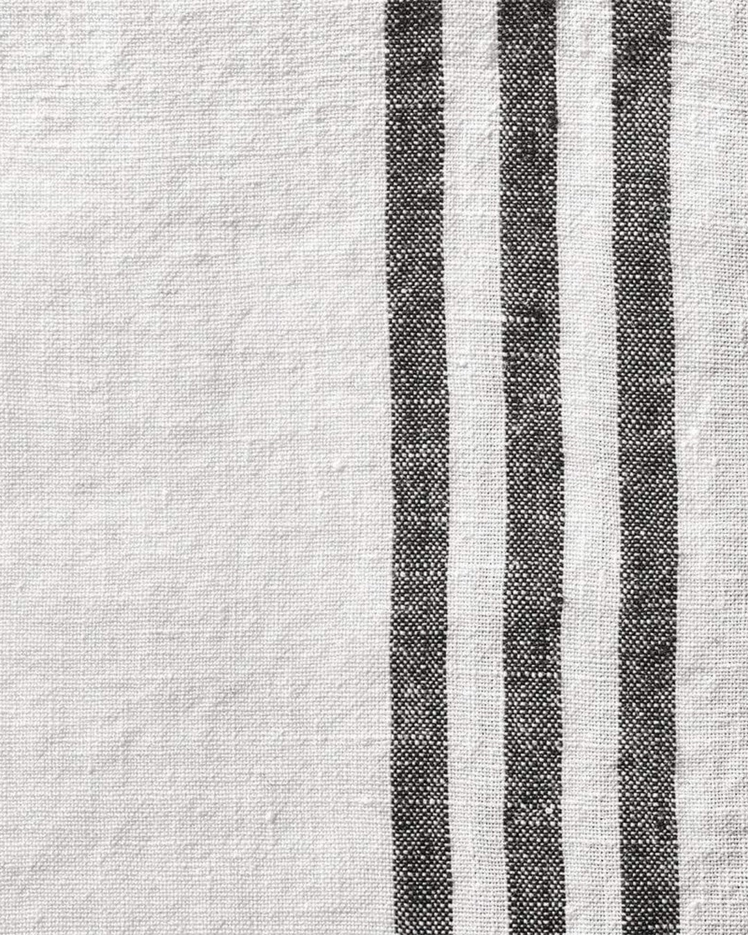 Merci - Torchon En Lin Lavé - Blanc Optique