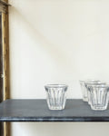 La Rochere - Espresso cup in ridged glass - Clear