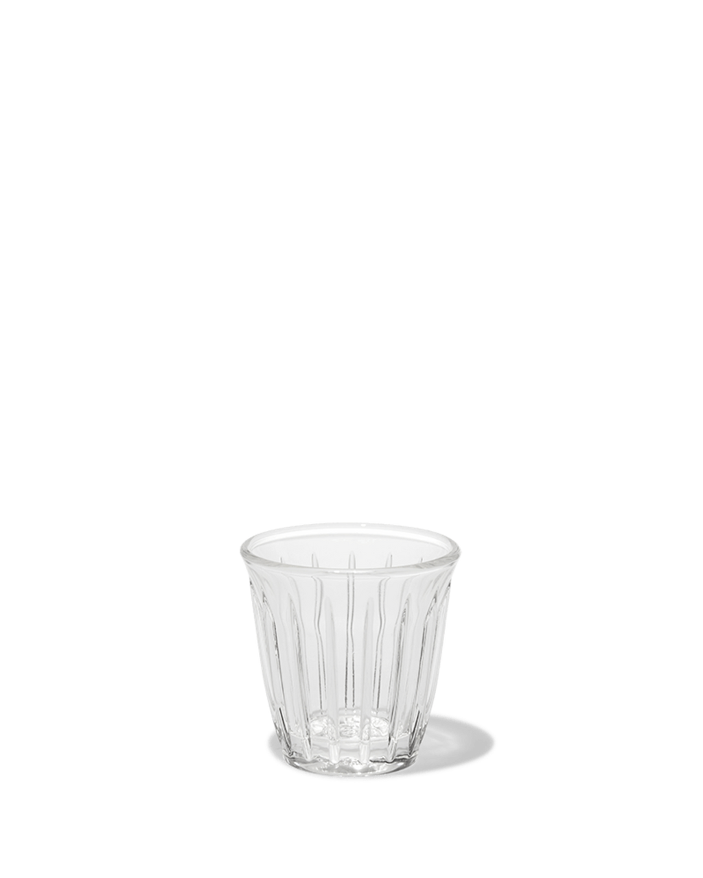 La Rochere - Espresso cup in ridged glass - Clear