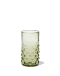 Mouth-blown bubble glass - Salaheddin - Olive Green