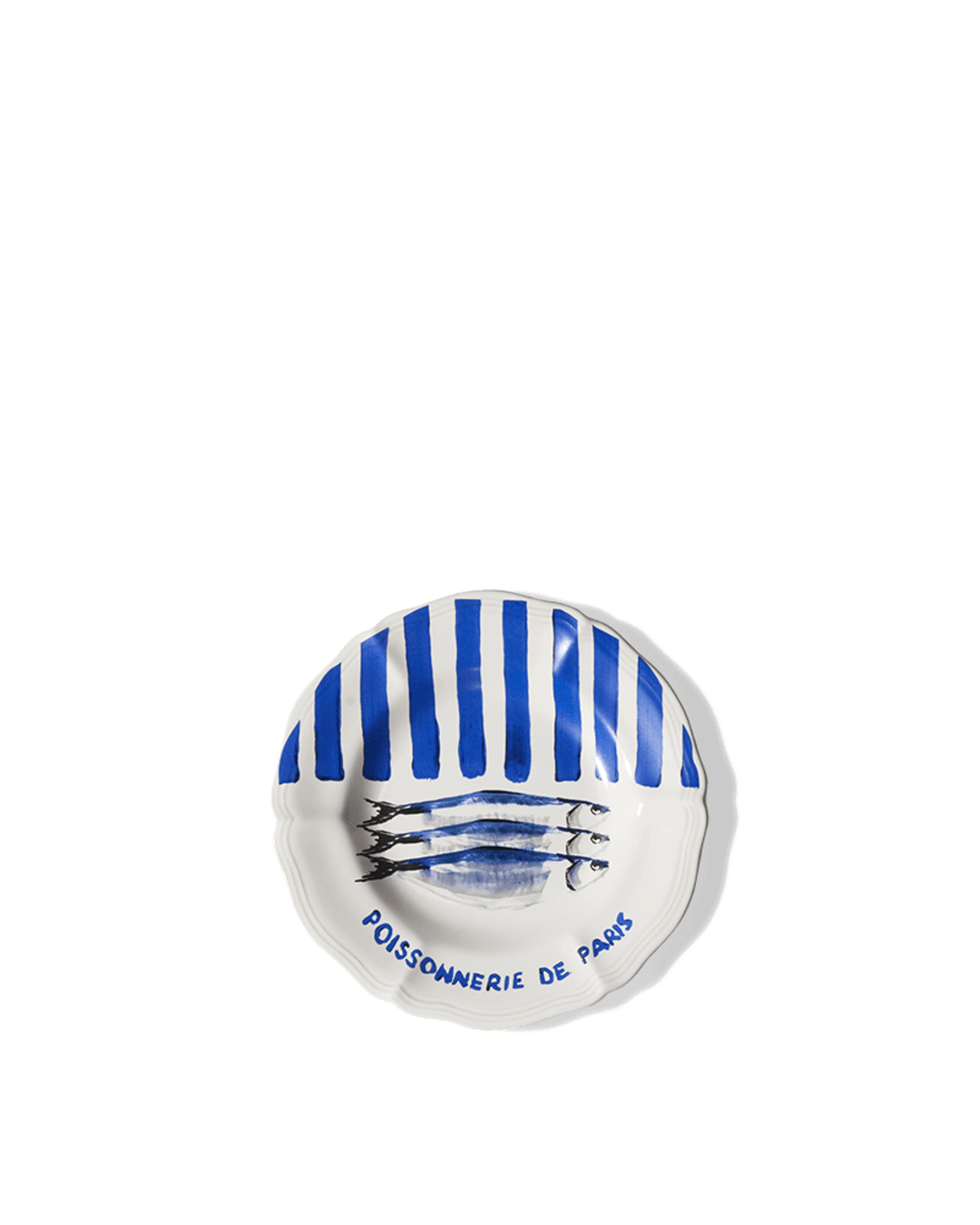 Merci - Earthernware plate - Fishmonger
