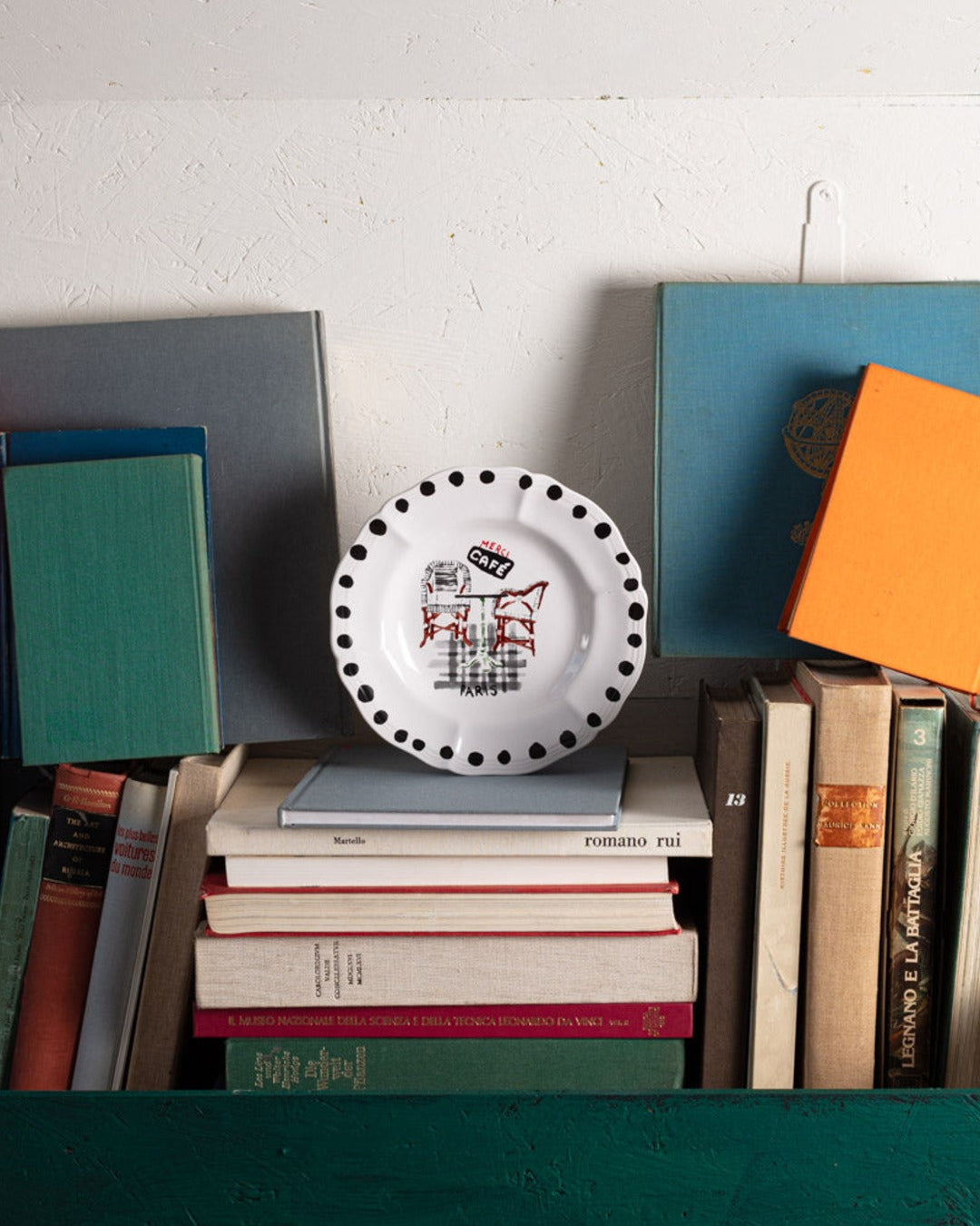 Merci - Earthernware plate - Café