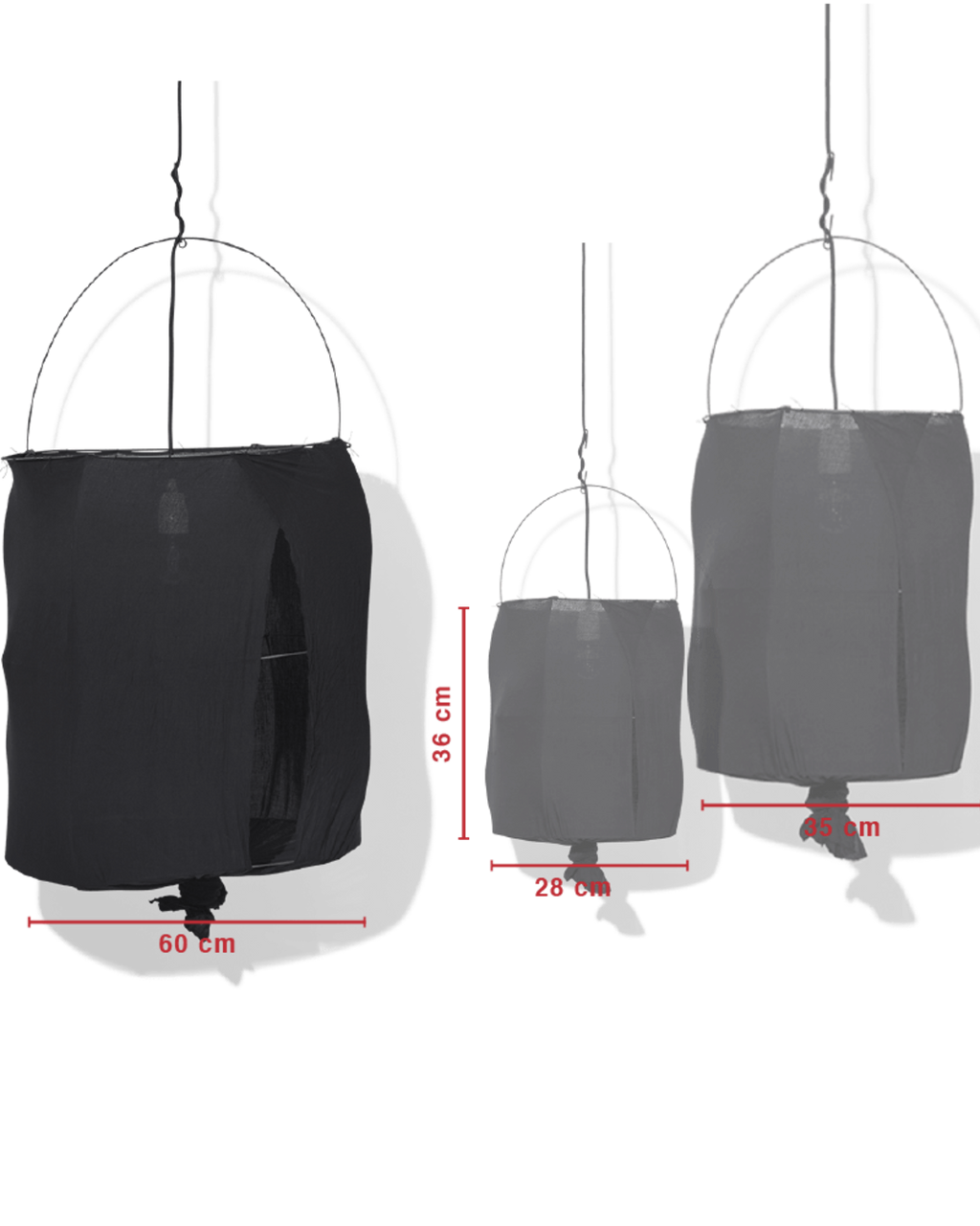 Maison De Vacances - Koushi suspension - Black