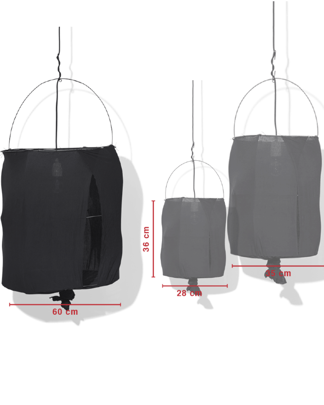 Maison De Vacances - Koushi suspension - Black