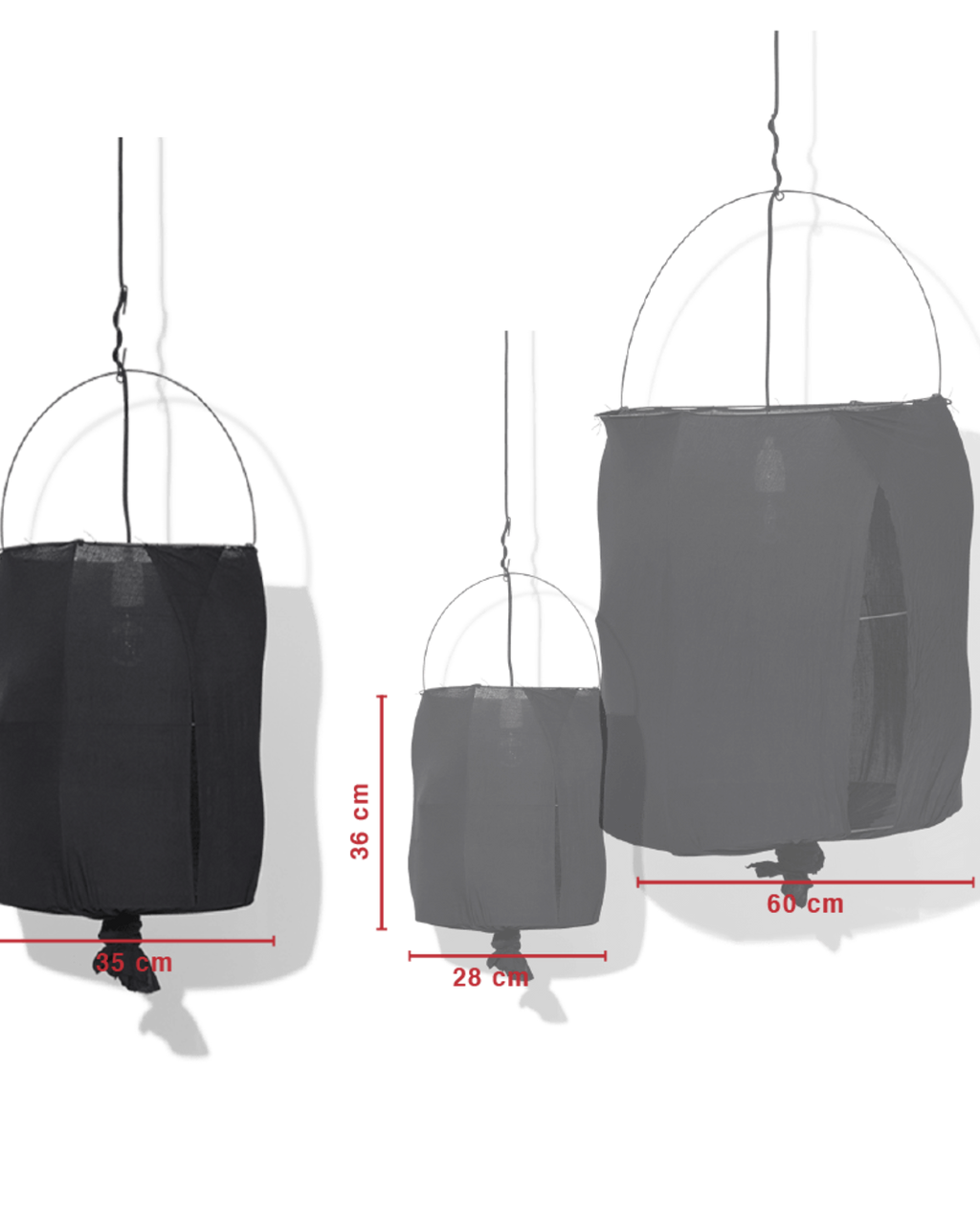 Maison De Vacances - Koushi suspension - Black