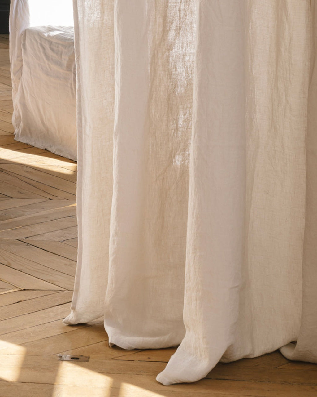 Merci - Washed linen curtain - Stone