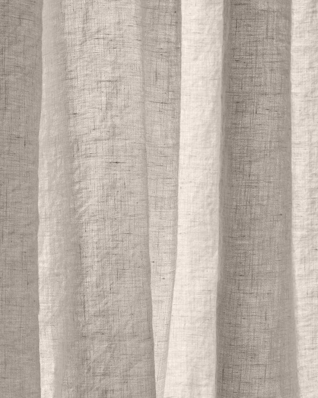 Merci - Washed linen curtain - Stone