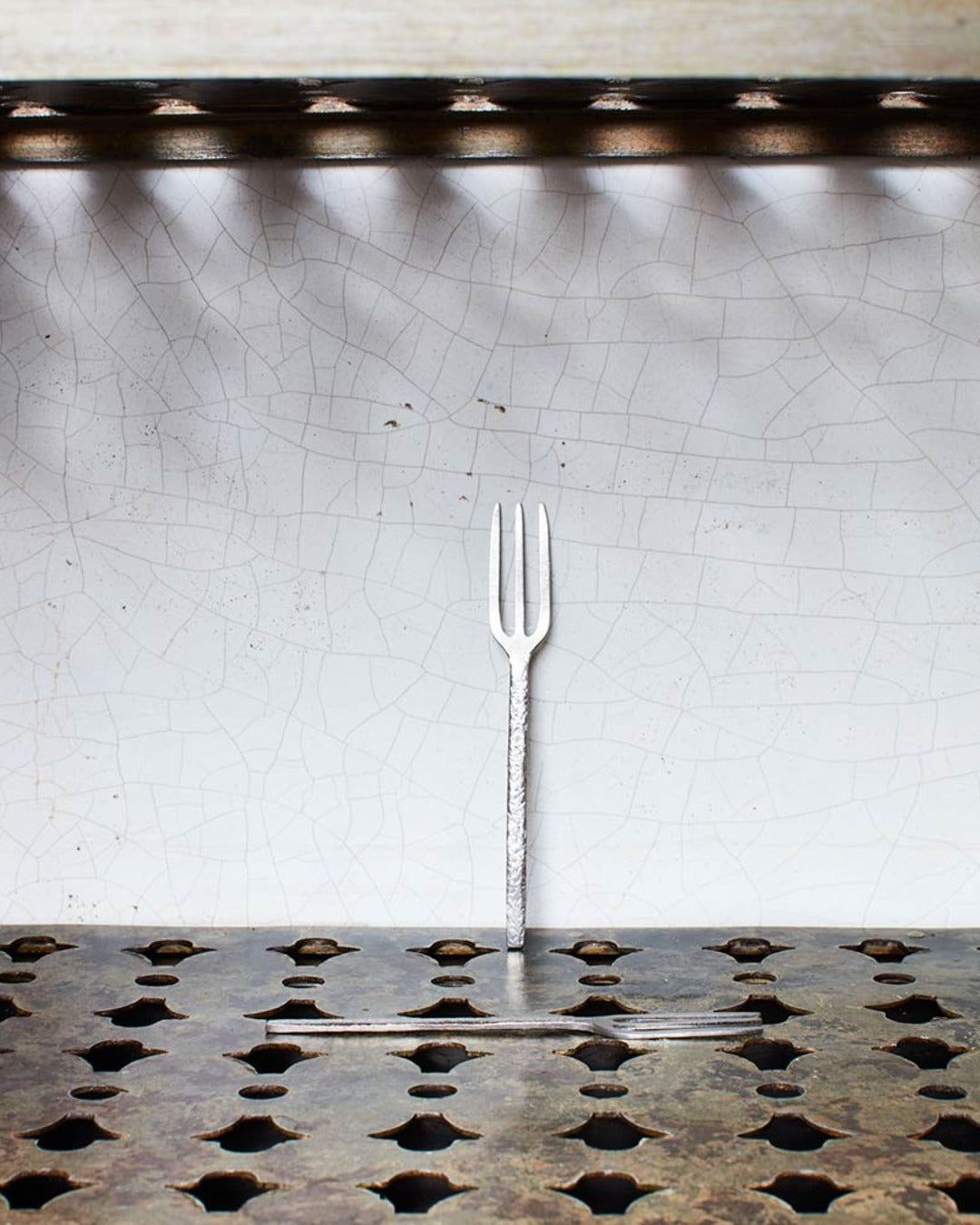 Serax - Fourchette En Métal Martelé Stonewash La Nouvelle Table