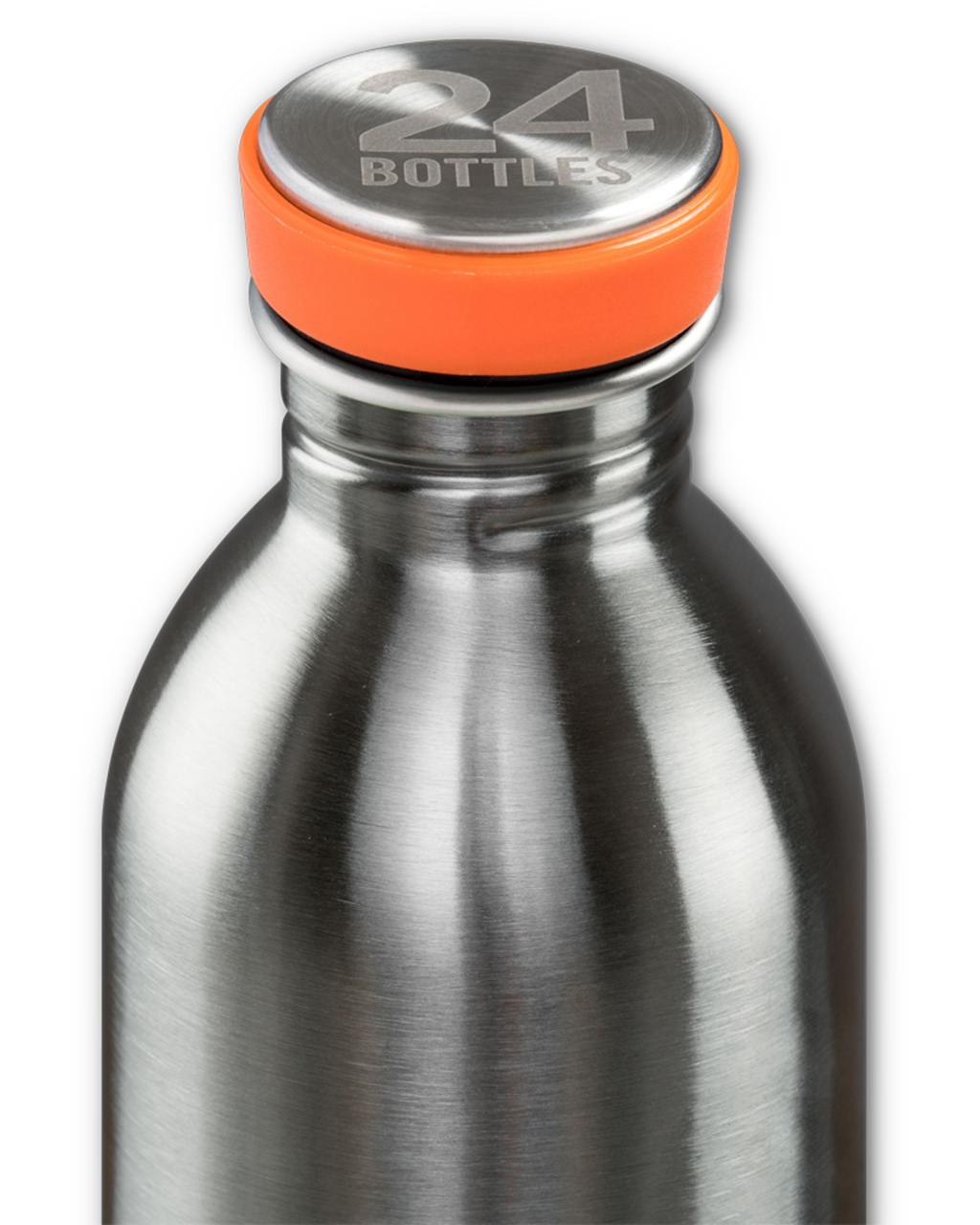 24 Bottles - Gourde En Inox 250 Ml Basic - Steel