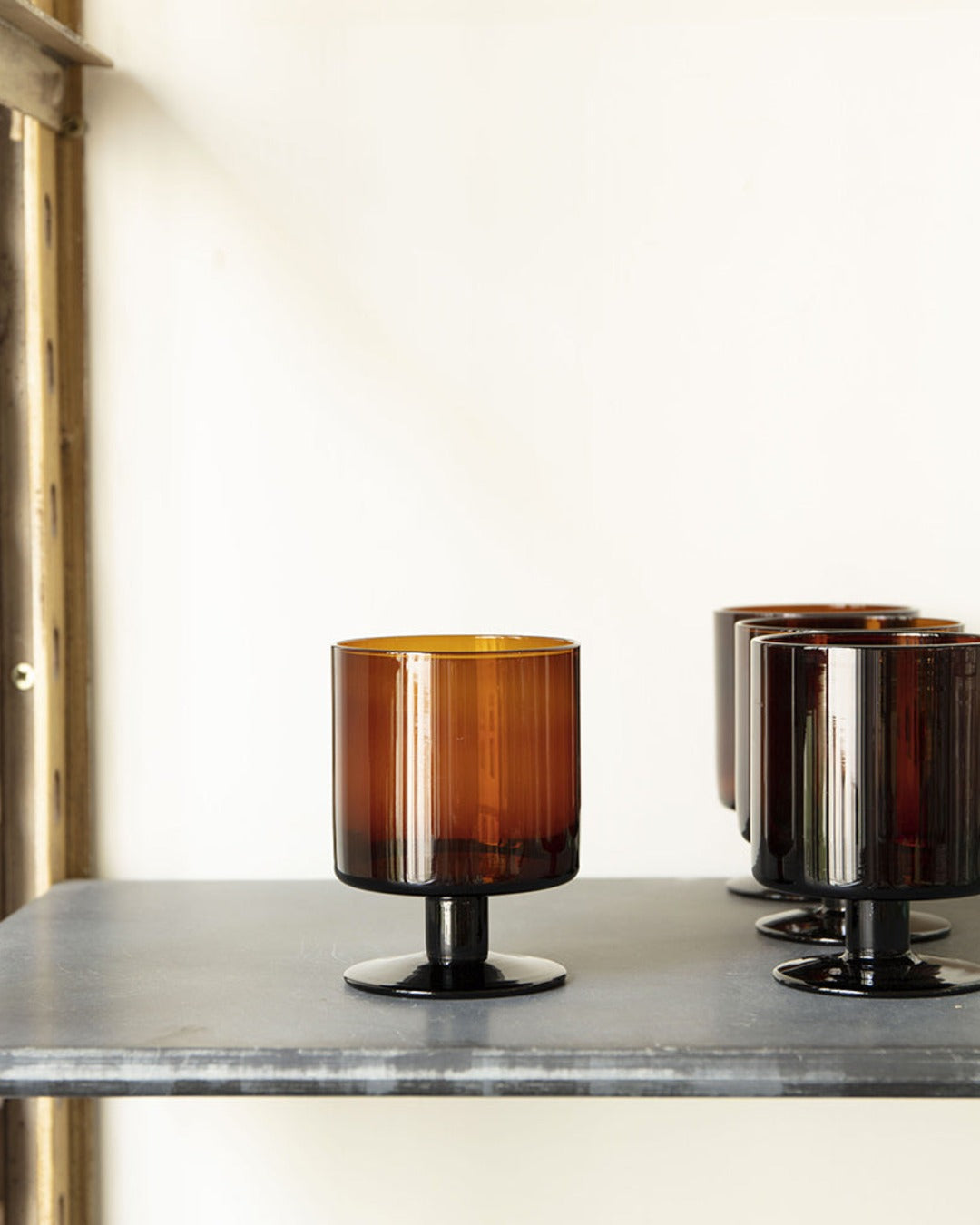 Manses Design - Verre À Vin Ambre
