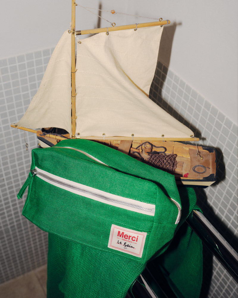 Merci - Toiletry bag - Vegetable Green