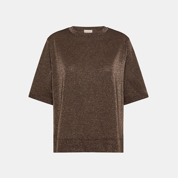 Momoni - T-Shirt Iora - Marron