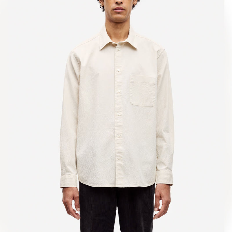 Samsoe Samsoe - Chemise Sadamon J - Silver Birch