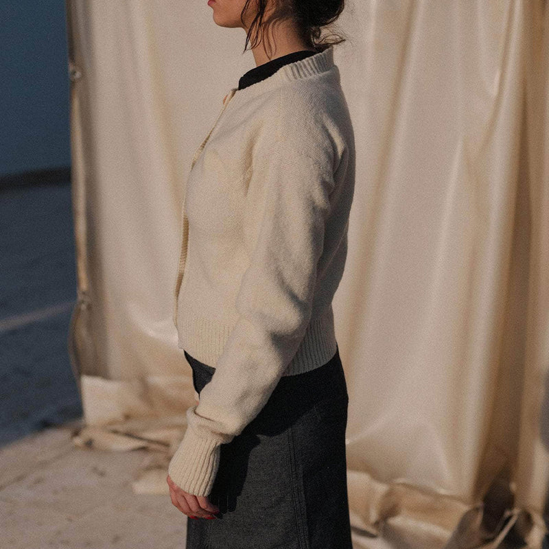 Baserange - Cardigan Tier - Sand