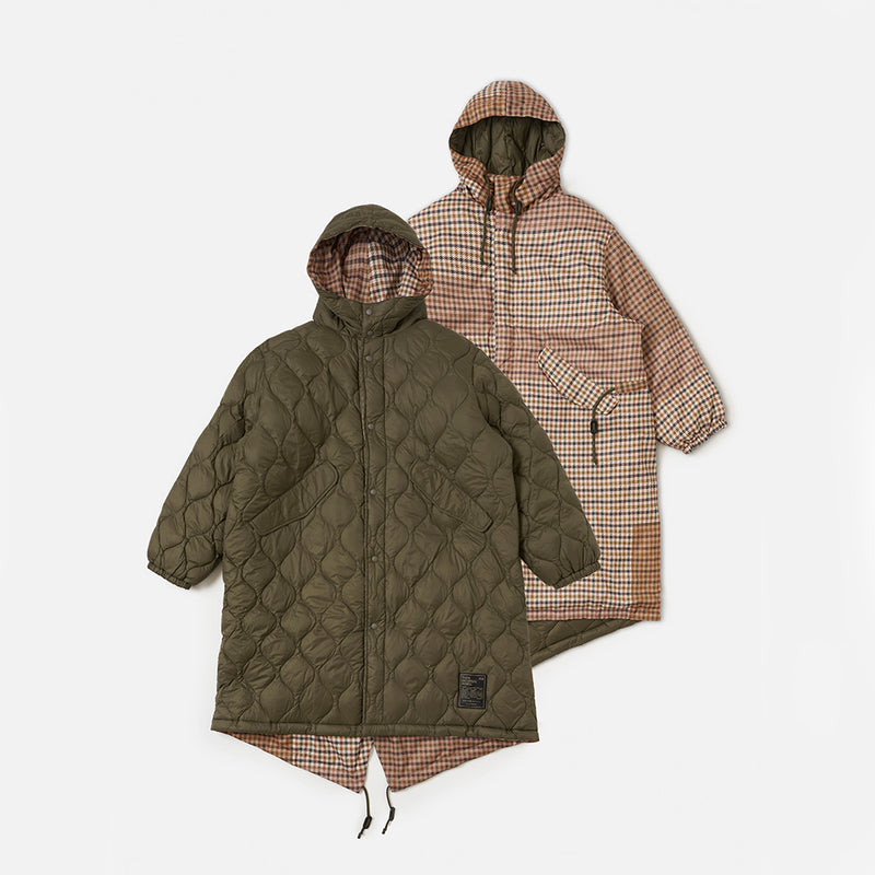 Universal Works - Parka Réversible - Dark Olive