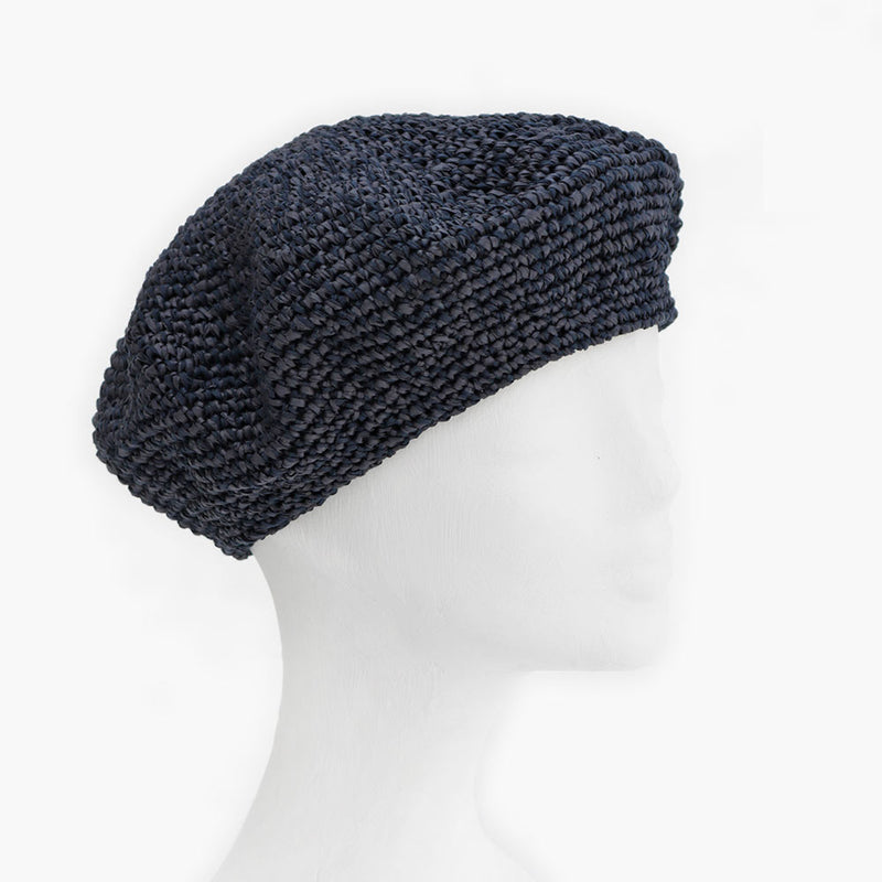 Karakoram - Béret en crochet - Marine