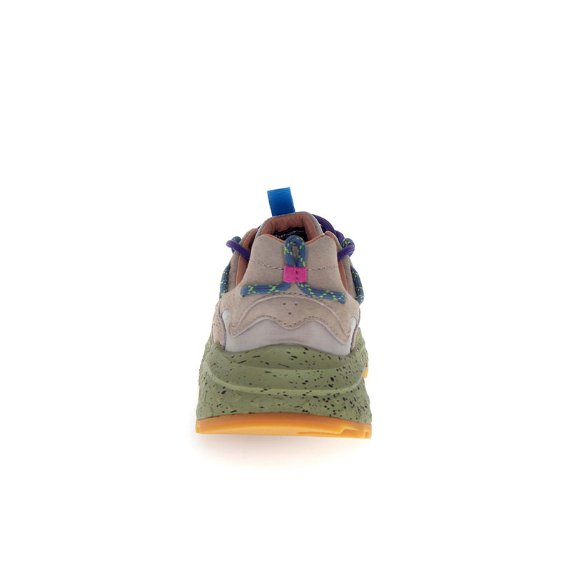 Flower Mountain - Baskets Yamabushi Uni Suede Nylon - Gris bleu