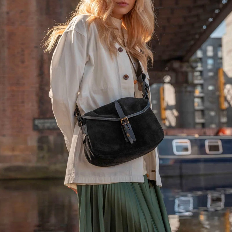 Bleu de Chauffe -  Sac Musette XS - Noir